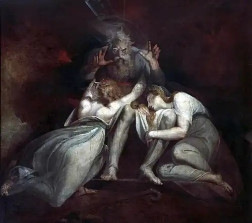 The Death of Oedipus by Henry Fuseli