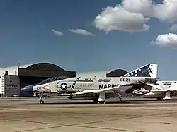 F-4J of VMFA-451 at NAS Miramar in 1976