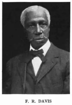 F. R. Davis, former principal