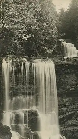 Waterfall, Milford, Iowa