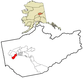 Location within Fairbanks North Star Borough and the U.S. state of Alaska
