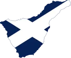 Flag of Santa Cruz de Tenerife