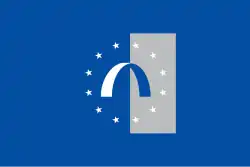 Flag of the European Monitoring Centre for Drugs and Drug Addiction (until 2024)