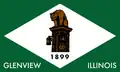 Flag of Glenview, Illinois