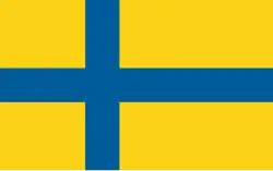 Unofficial flag of the Swedish province of Östergötland