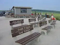 The temporary Flight 93 National Memorial