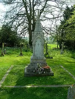 Nightingale's grave in St Margaret's Church.