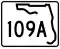 State Road 109A marker