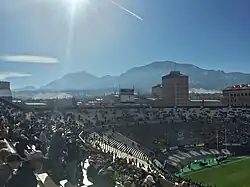 View to the southwest of the Flatirons in 2016