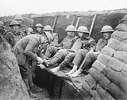 Roclincourt, 9 January 1918.