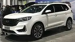 Ford Edge Plus (China; 2021 facelift)