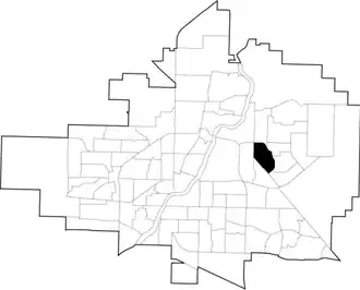 Forest Grove location map