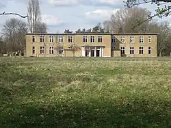 Former administration building during 2009.