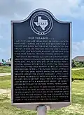 Fort Velasco Texas Historical Marker