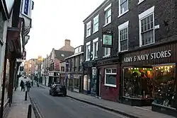 The pub and neighbouring buildings, seen in 2010