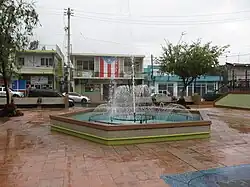 Fountain in Plaza de la Revolución