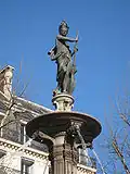 Fontaine Place André Malraux, formerly place du Théâtre Français, (1867-1874), Gabriel Davioud, architect.