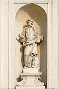 Facade Statue of St Mark by Francesco Bognolo