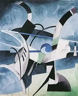 Force Comique, 1913–14, watercolor and graphite on paper, 63.4 x 52.7&nbsp;cm, Berkshire Museum, Pittsfield, MA