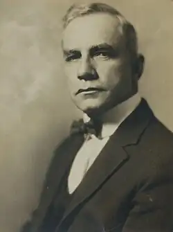Portrait of Frank Lyon, developer of Lyon Village