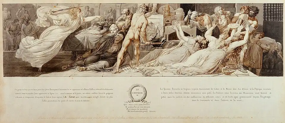 Frieze Representing the Neuf Thermidor (July 27, 1794), 1795 (Musée d'Art et d'Histoire (Geneva))