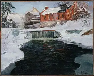 La nouvelle fabrique à Lillehammer 1905-1906