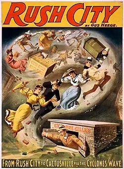 1894 poster for Rush City