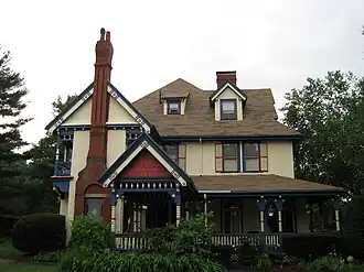 The Henry Bradlee Jr. House in Medford, Massachusetts