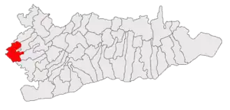 Location in Călărași County