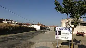 Panorámica de Fuentespreadas