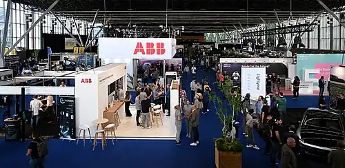 Interior of Fully Charged Live Europe 2022.