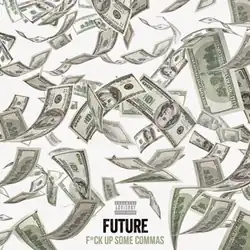 The cover art shows $100 bills falling down into the ground