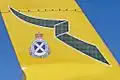 The Crown of Scotland is incorporated into the badge of the Scottish Ambulance Service, shown here on the tail of a Eurocopter EC135.