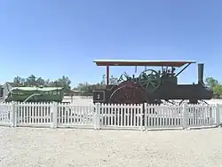 Case Steam Engine used in Sahuaro Ranch.