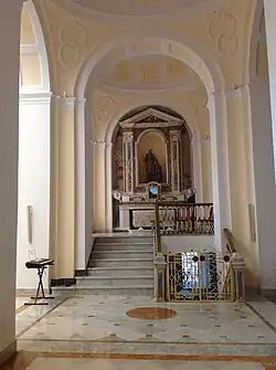 Right side aisle and altar of St. Joseph