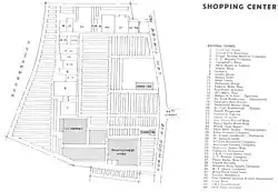 mall map showing new stores