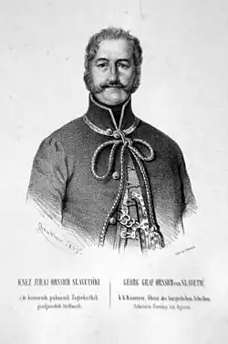 Another picture of Count Juraj (Georg) Oršić of Slavetić (1780-1847)