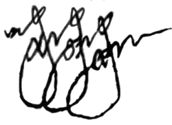 George IX's signature