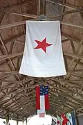 Georgia Flag at Fort James Jackson