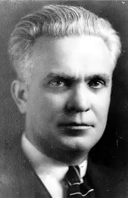 Black and white portrait photo of Clifford