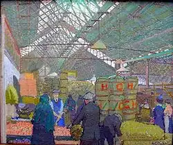 Harold Gilman's Leeds market; c. 1913.[150]