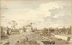 The Porta Portello with the Brenta Canal in Padua