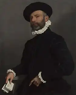 Portrait of a Man Holding a Letter (L'Avvocato)