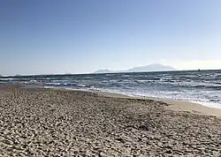 Coastline panorama of agro giuglianese