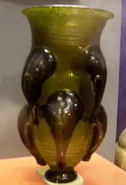 Anglo-Saxon glass beaker