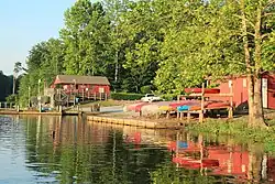 Beaverdam Park headquarters and boat launch
