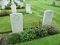 Graves of men of the Gloucestershire Regiment