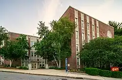 Goddard Hall, named for alumnus Robert H. Goddard