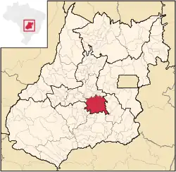 Location in Goias state