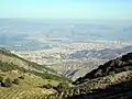 View of Granada city from the southeast